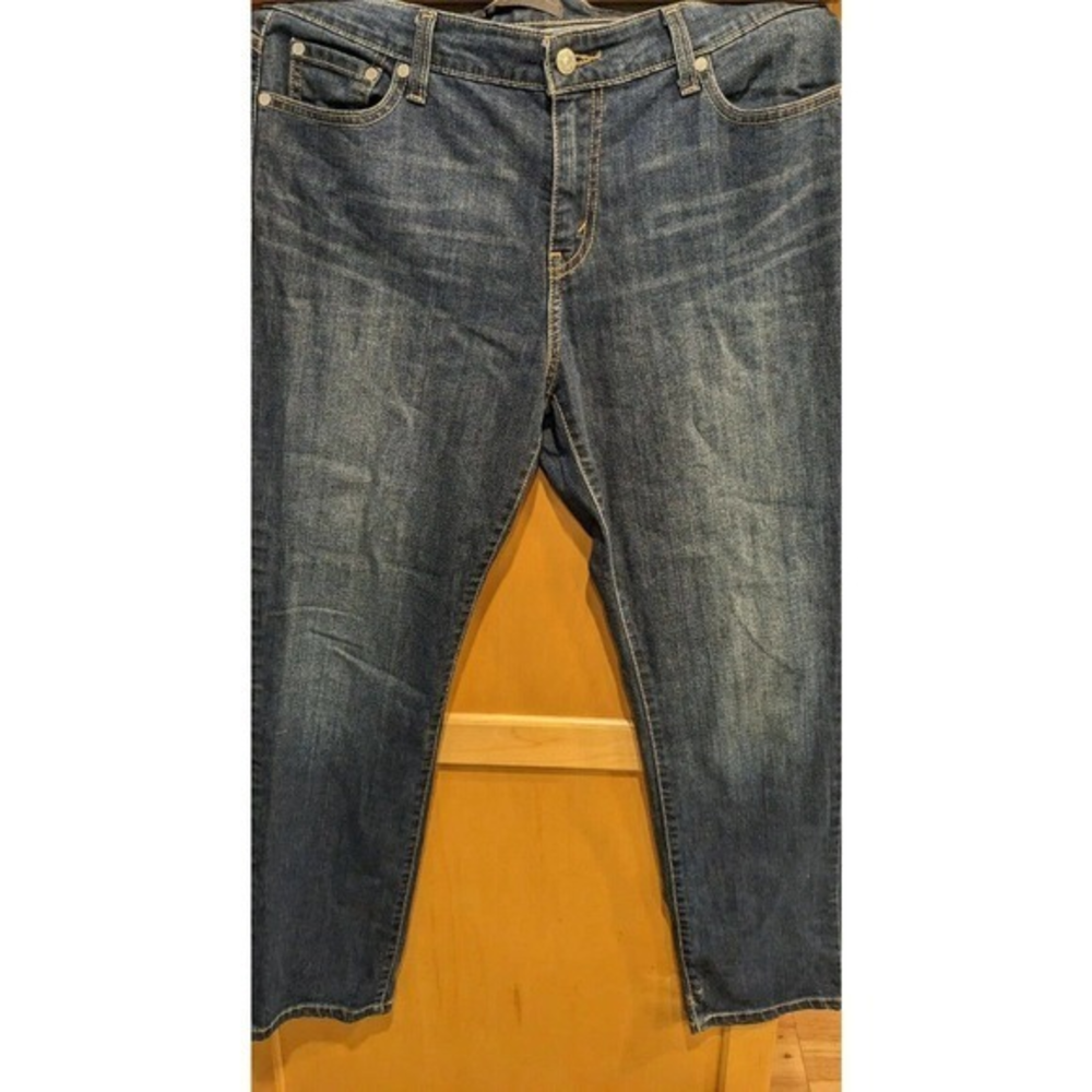 Levis 524 Womens Jeans‎ too superlow ??? Medium Wash Denim 34X29